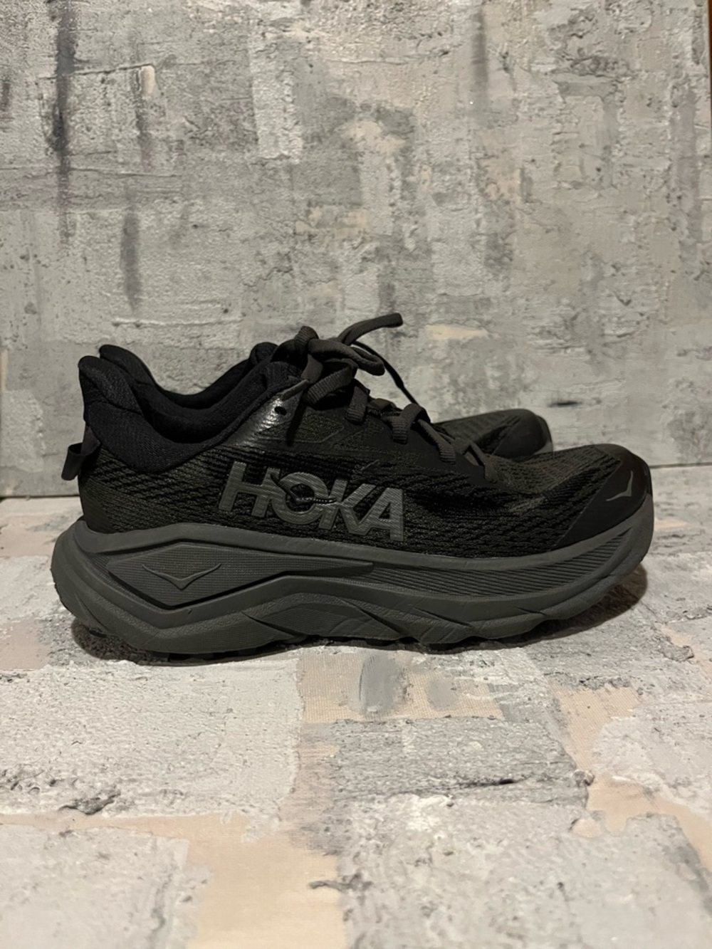 Hoka One One Challenger 8 Black/Gray Running Sneakers Shoes